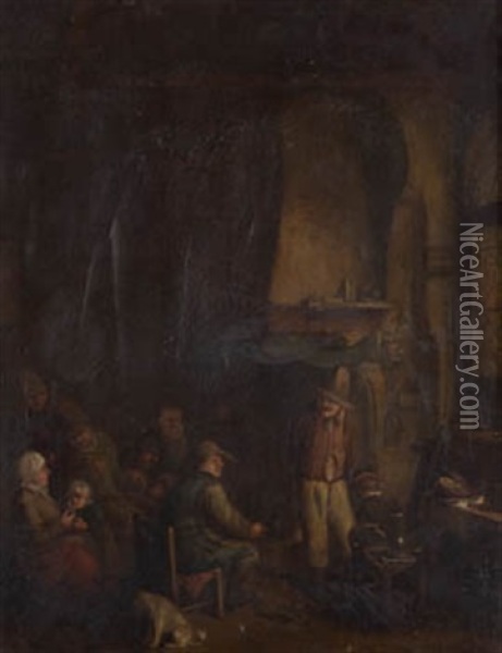 Escena De Interior Oil Painting - Adriaen Jansz van Ostade