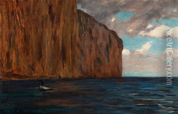 Capri Oil Painting - Shmuel Hirszenberg
