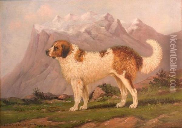 Gladstone Oil Painting - Henri H. Cross