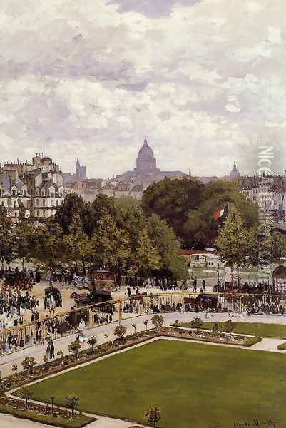 Garden Of The Princess Oil Painting - Claude Oscar Monet
