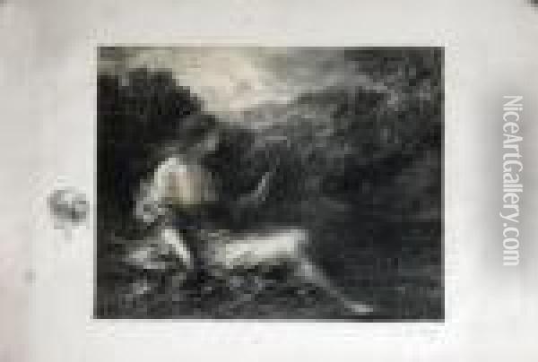 Venus Ayant Desarme L'amour Oil Painting - Ignace Henri Jean Fantin-Latour