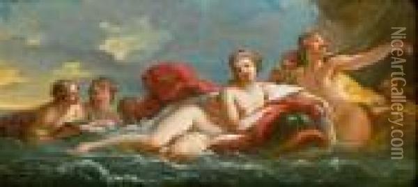 Geburt Der Venus Oil Painting - Francois Boucher