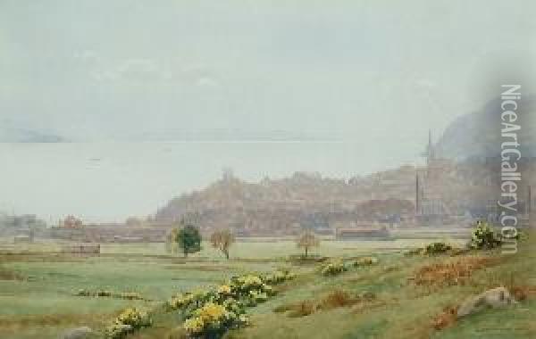 Dunoon From The Golf Links Oil Painting - George, Captain Drummond-Fish