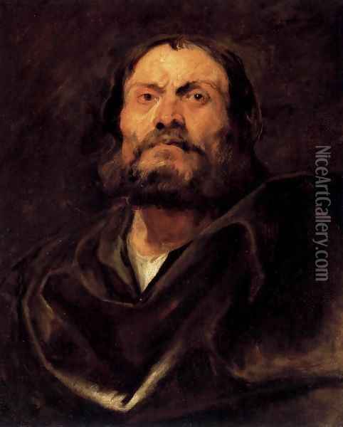 An Apostle Oil Painting - Sir Anthony Van Dyck
