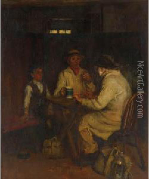 Tavern Interior Oil Painting - Walter Frederick Osborne
