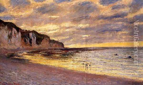 LAlly Point Low Tide Oil Painting - Claude Oscar Monet