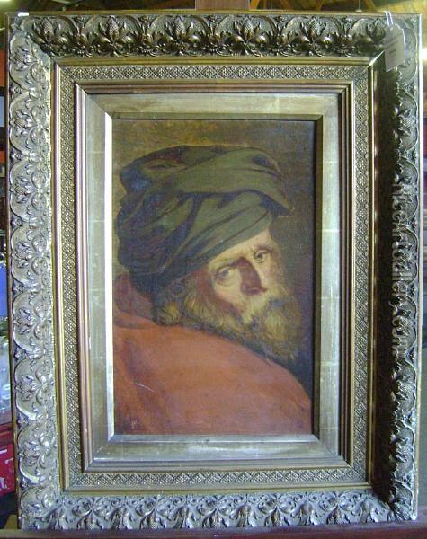 Saint Thomas Oil Painting - Tiziano Vecellio (Titian)
