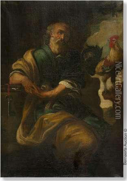 Circle Saint Peter. Canvas Oil Painting - Gerard Seghers