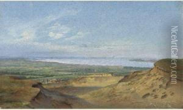 Vue Panoramique D'une Cote Oil Painting - Ferdinand Reichardt