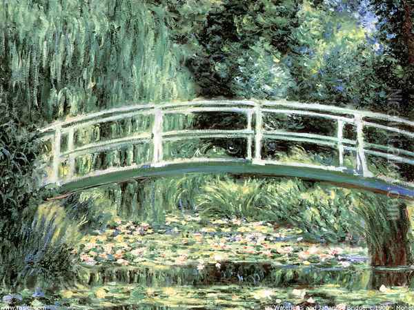 The bridge Oil Painting - Claude Oscar Monet