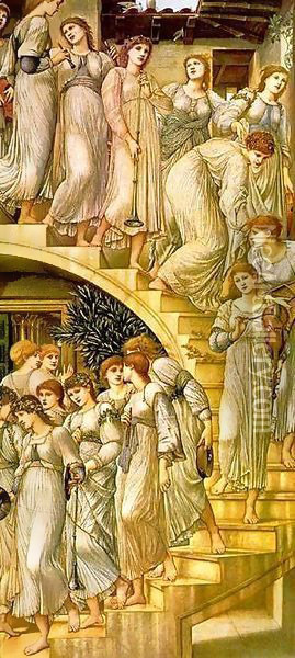 Unknown Painting Name 3 Oil Painting - Sir Edward Coley Burne-Jones