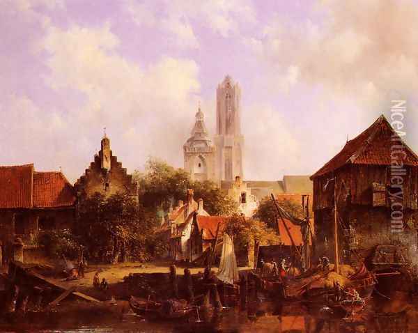 Fran Utrecht Oil Painting - Willem Roelofs