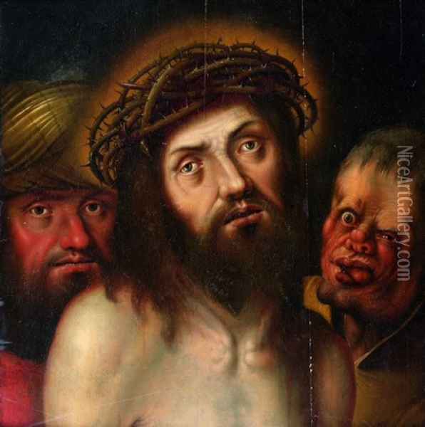 Le Christ Raille Oil Painting - Hans Hoffmann