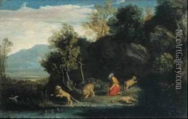 San Girolamo Oil Painting - Pietro Paolo Bonzi