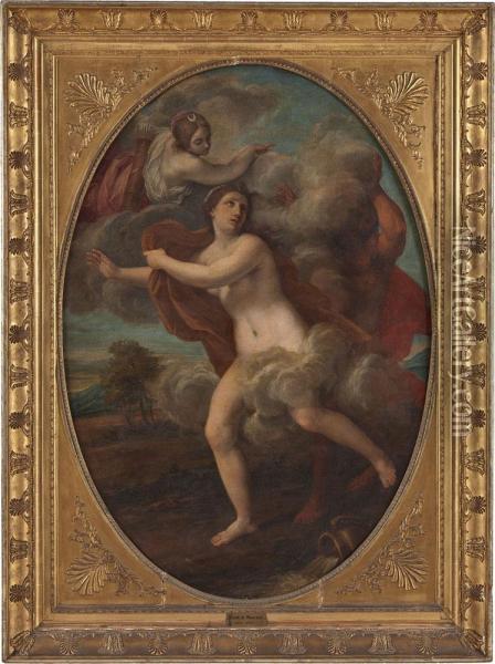 Alpheus Und Arethusa Oil Painting - Eustache Le Sueur