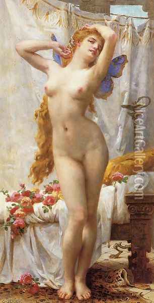 The Awakening of Psyche I Oil Painting - Guillaume Seignac