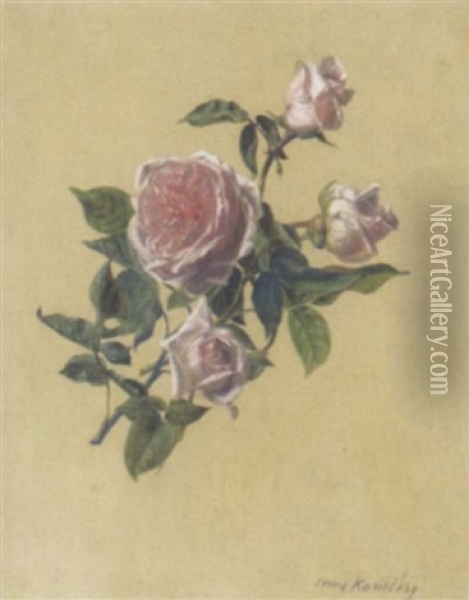 Ein Rosenzweig Oil Painting - Irma Komlosy