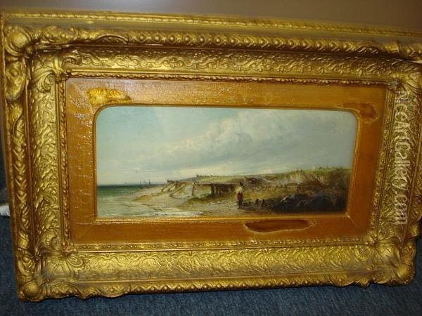 The Coastal Shrimper Oil Painting - Edward Charles Williams