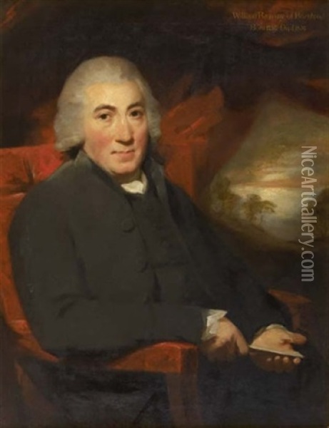 Portrait Of William Ramsay Of Barnton Oil Painting - Sir Henry Raeburn