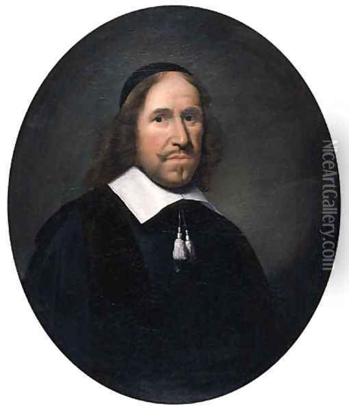 Portrait of a gentleman Oil Painting - Ludolph De Jongh