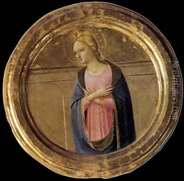 Cortona Polyptych (detail 2) 1437 Oil Painting - Angelico Fra