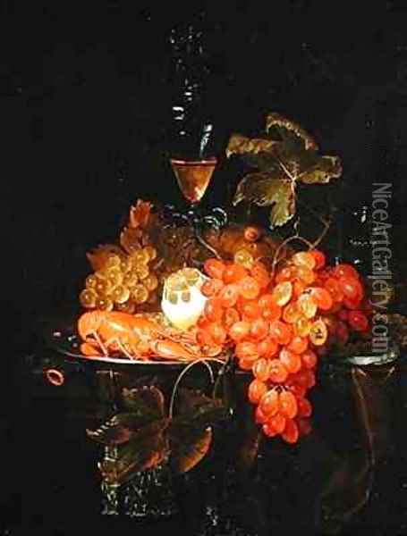 Still Life with fruit 2 Oil Painting - Nicolaes Van Gelder