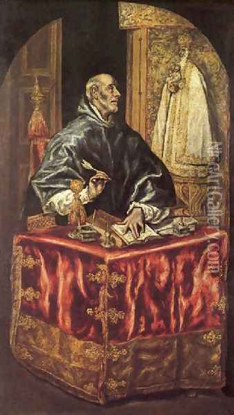 St Ildefonso 1603-05 Oil Painting - El Greco (Domenikos Theotokopoulos)