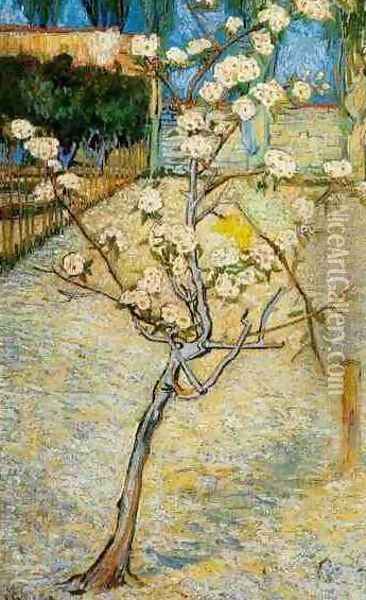 Blossoming Pear Tree Oil Painting - Vincent Van Gogh