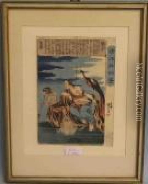 Chuban.todo Nijushiko Oil Painting - Utagawa Kuniyoshi