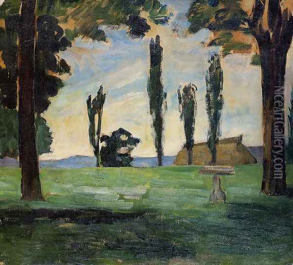 Landscape2 Oil Painting - Paul Cezanne