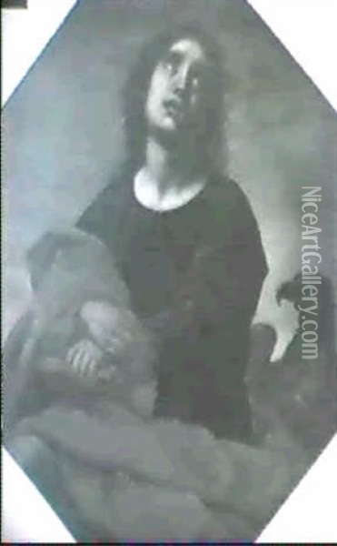 Saint Jean L'evangeliste Oil Painting - Carlo Dolci