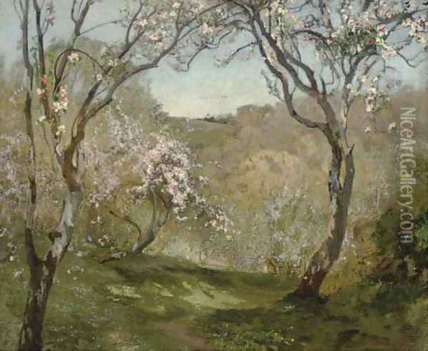 Spring blossom Oil Painting - Rex Vicat Cole
