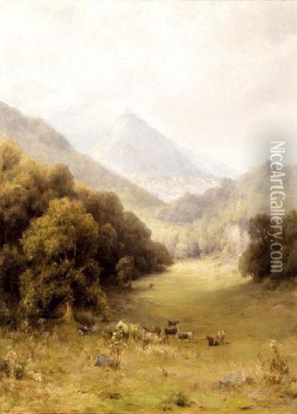 Tatrai Taj Tavoli Varral Oil Painting - Ludovit Czordak