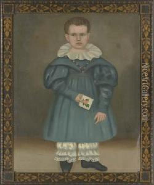 Portrait Of Henry Allen Pease Oil Painting - Erastus Salisbury Field