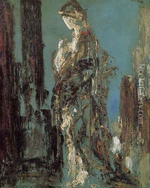 Study of Helen Oil Painting - Gustave Moreau