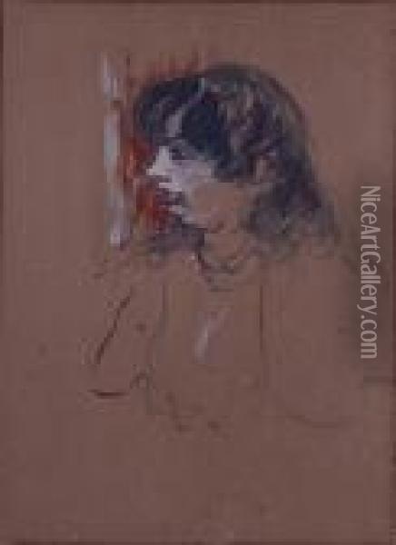 Femme De Maison Oil Painting - Henri De Toulouse-Lautrec