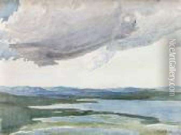 Lappland Oil Painting - Carl Wilhelmson