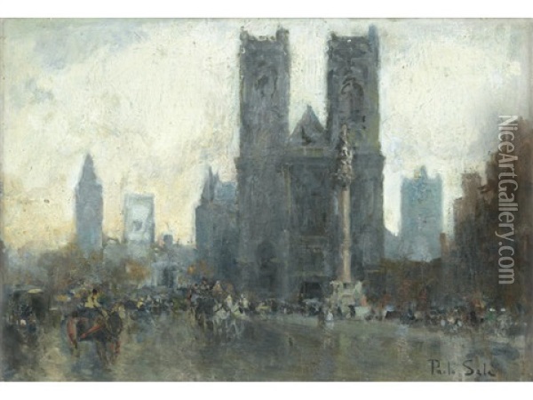 Westminster Abbey Oil Painting - Paolo Sala