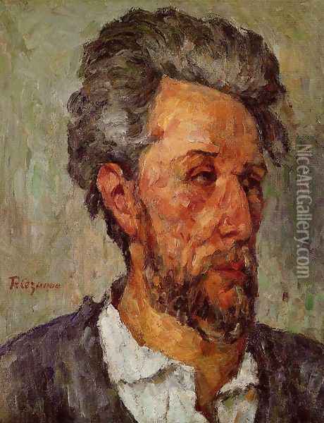 Portrait Of Victor Chocquet Oil Painting - Paul Cezanne