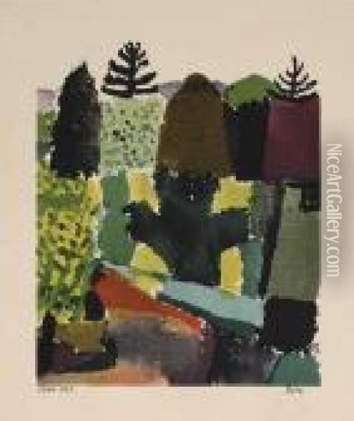 Park Oil Painting - Paul Klee