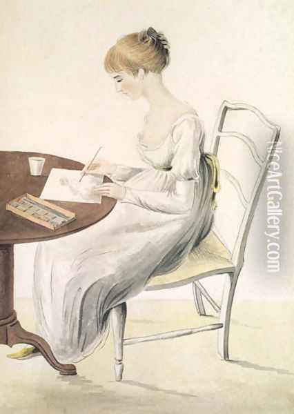 Fanny Austen-Knight Oil Painting - Cassandra Austen