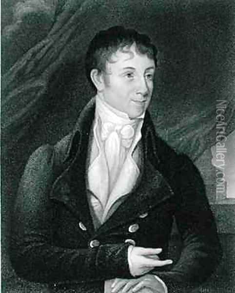 Charles Brockden Brown 1771-1810 2 Oil Painting - William Dunlap