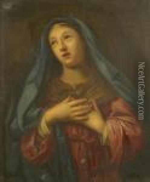 Thepenitent Magdalene Oil Painting - Carlo Dolci