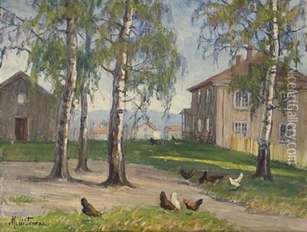 From Voyenvollen Oil Painting - Marie K. H. Tannaes