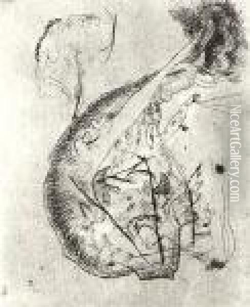 1916 -no. Iv Und No. V Oil Painting - Wassily Kandinsky