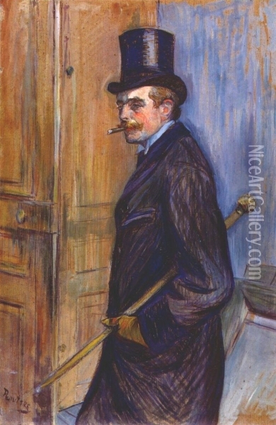 Louis Pascal I Oil Painting - Henri De Toulouse-Lautrec