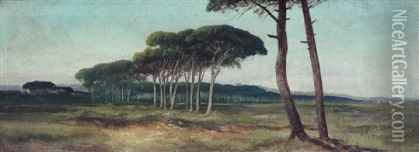 Campagna Romana Oil Painting - Henry Marko