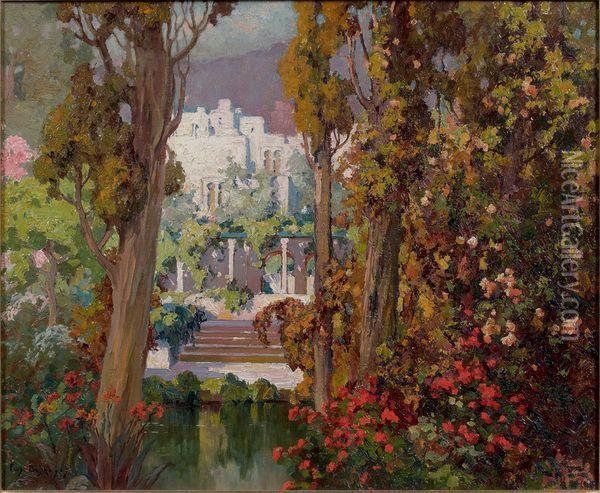 Jardin D'alger Oil Painting - Eugene Deshayes