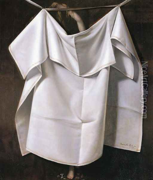 Venus Rising from the Sea - A Deception (or After the Bath) Oil Painting - Raphaelle Peale