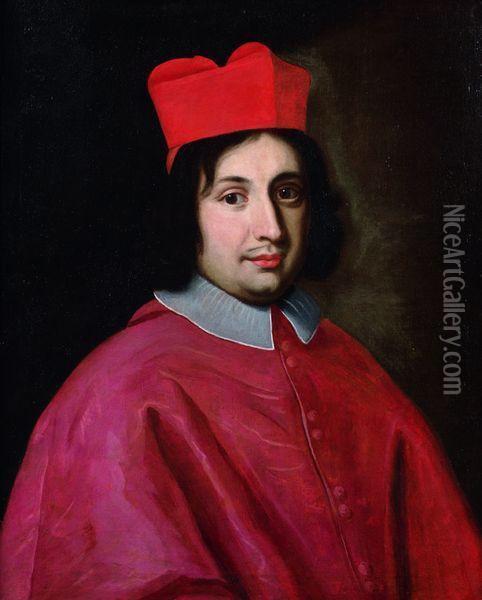 Portrait Du Cardinal Sigismond Chigi (1649-1678) Oil Painting - Jacob Ferdinand Voet